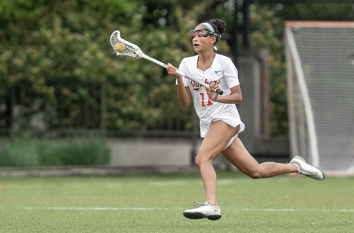 Avery Coleman has scored 200 career goals for the Sidwell Girls Varsity Lacrosse Team during her three years at the high school.